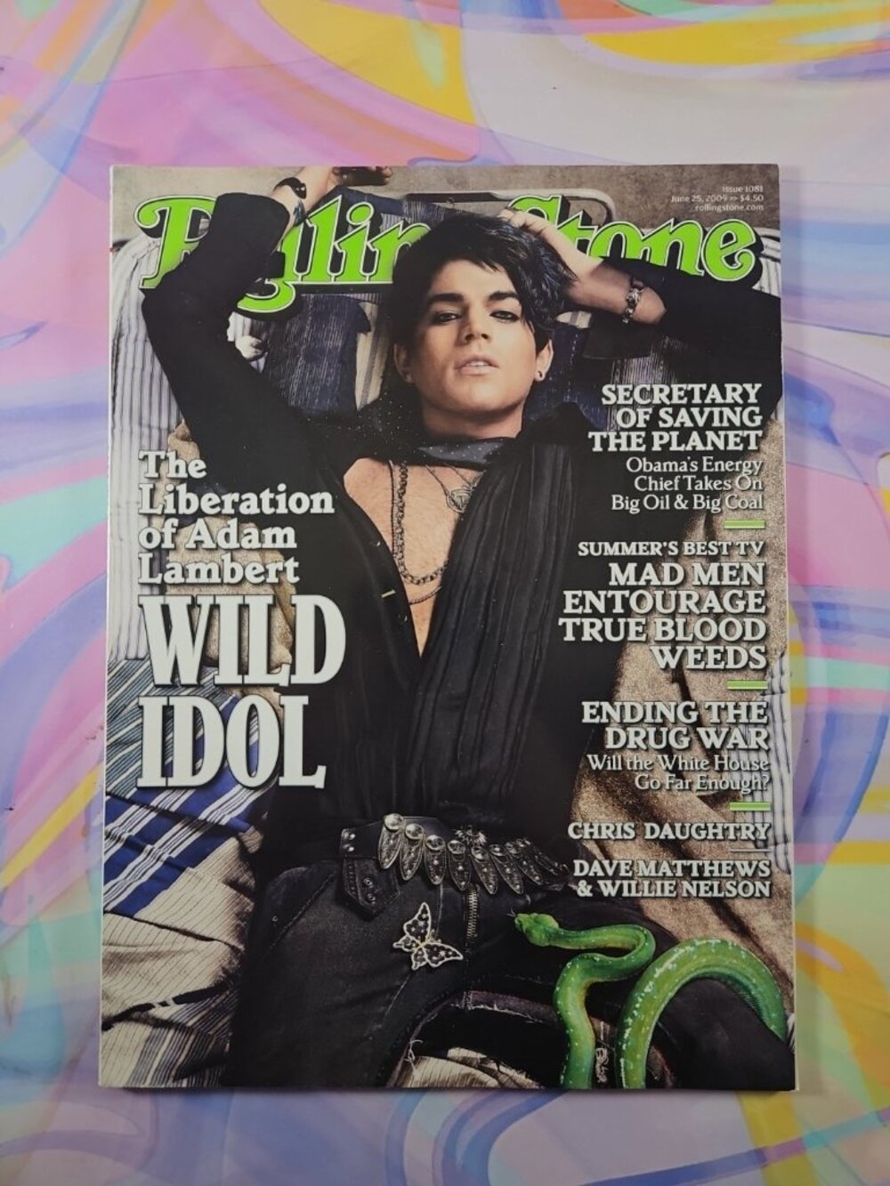 Rolling Stone Magazine June 25 2009 | Adam Lambert (No Label) 1081